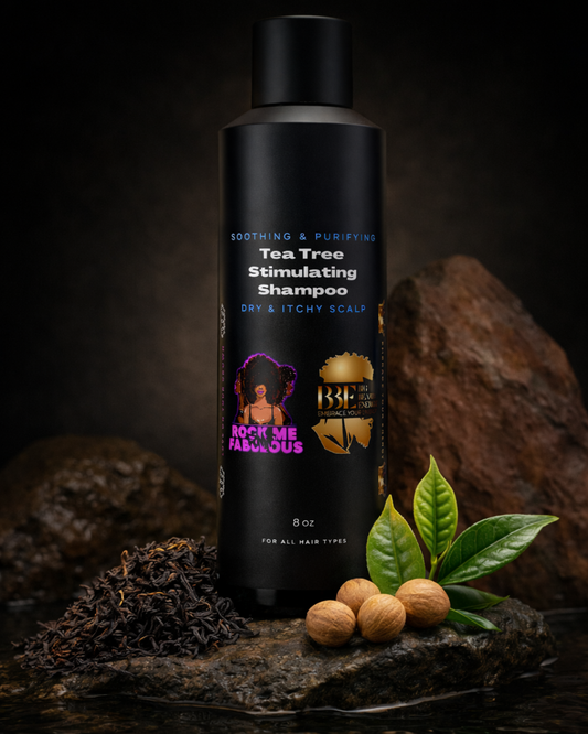 BBE Tea Tree Stimulating Shampoo – Deep Clean, Scalp Relief & Hydration